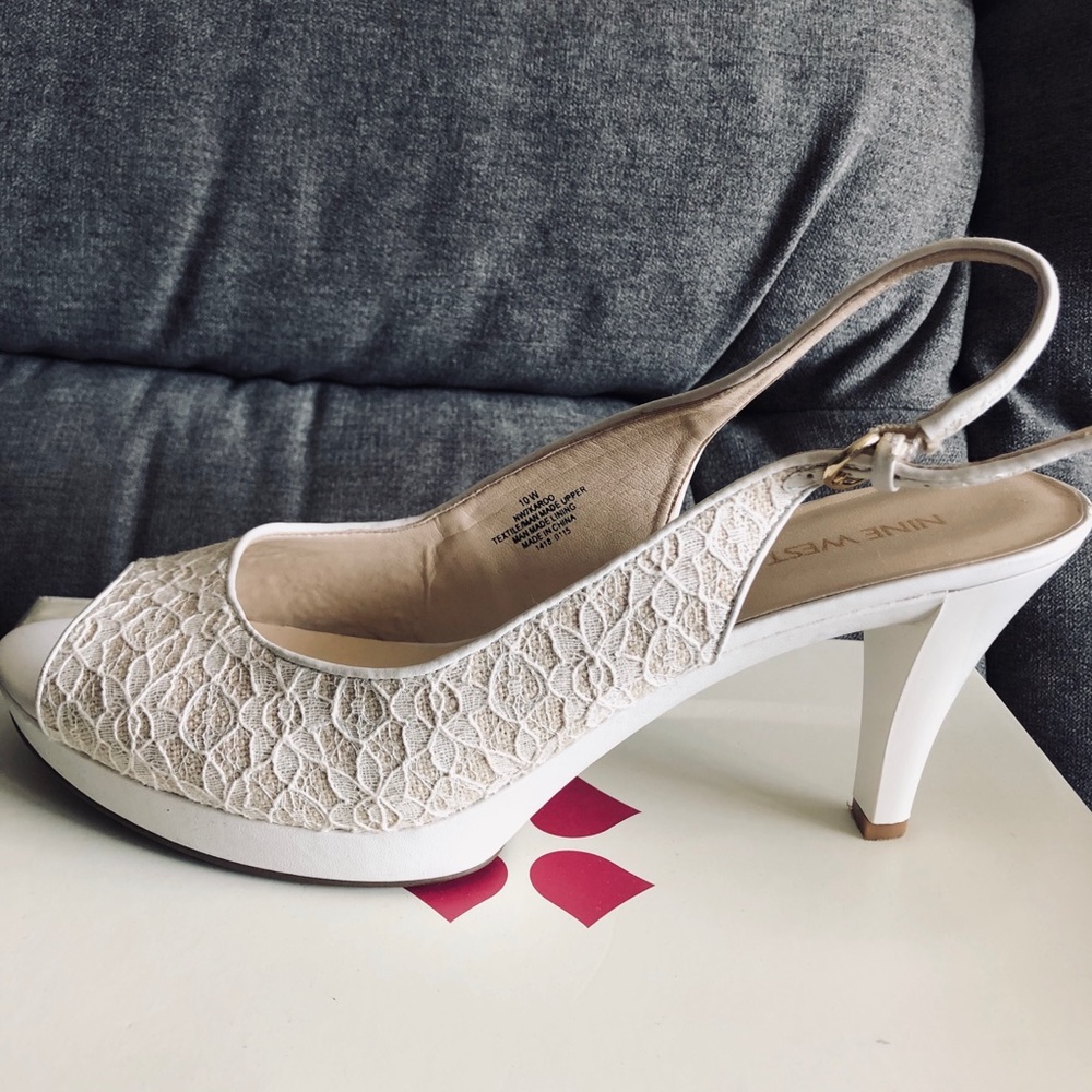 Sling back dress shoes